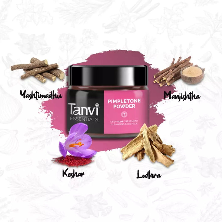 Pimpletone Powder: Herbal Face Pack for Pimples