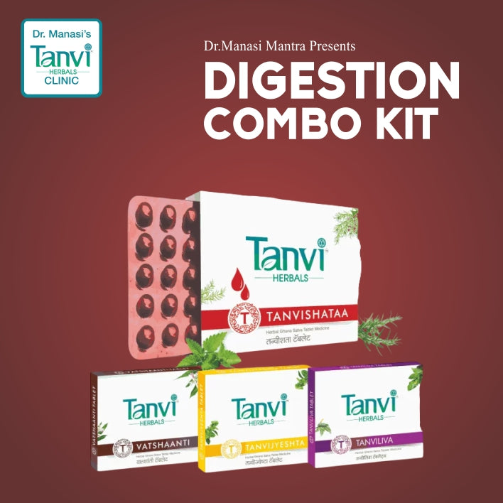 Digestion Combo Kit: Herbal Treatment for Indigestion & Gas