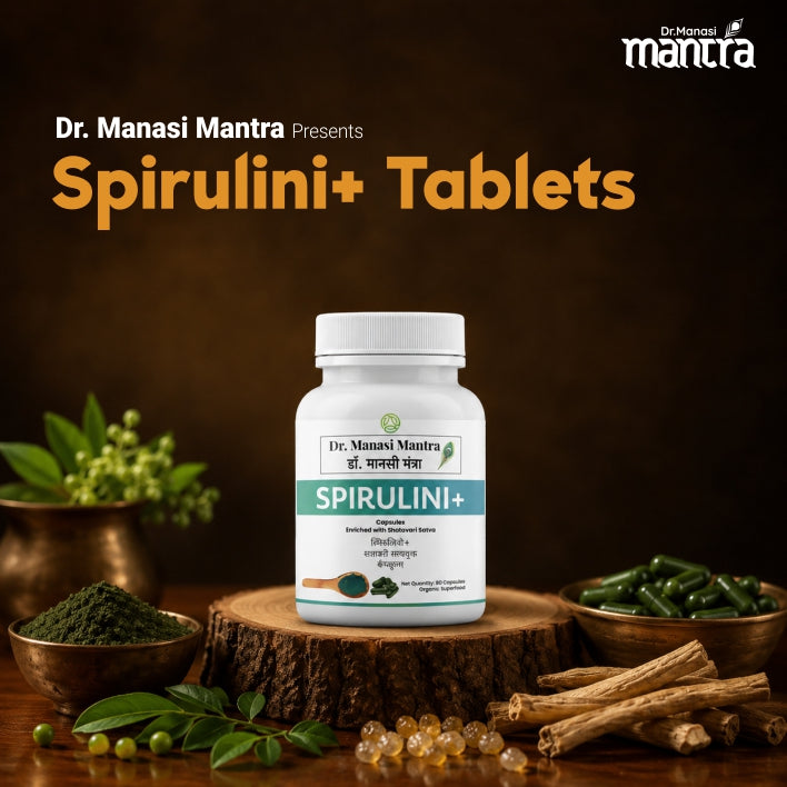Spirulini Plus Shatavari Capsule (Immunity Tonic) 120 Tablets Pack Of 2